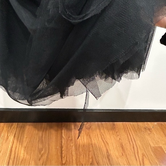 City studio plus size black tulle off the shoulder maxi dress size 18 women’s - Picture 13 of 15